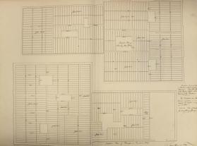 Diagram Plan of Flooring, Wheeler House Drawings