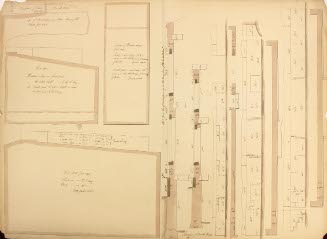 Page from Wheeler House Drawings, Window, Door Sills