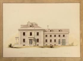 East Elevation, Wheeler House Drawings