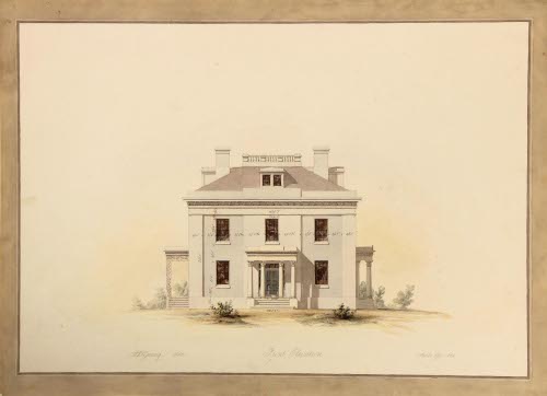 Front Elevation, Wheeler House Drawings
