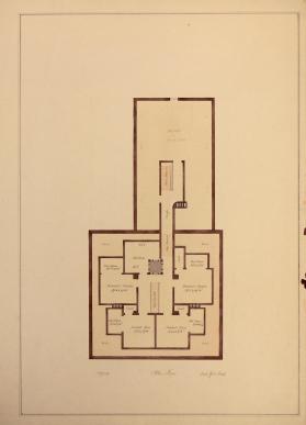 Attic Floor Plan, Wheeler House Drawings