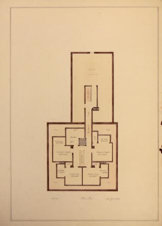 Attic Floor Plan, Wheeler House Drawings