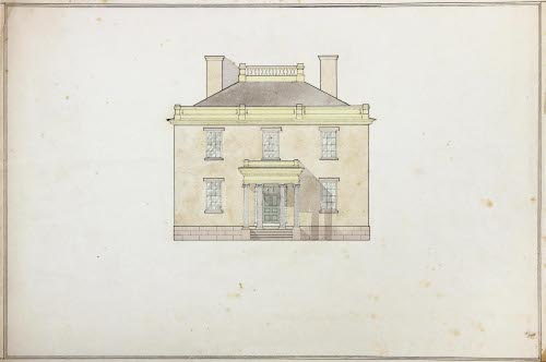 House Face, included in Wheeler House Drawings
