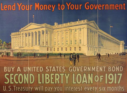WWI Poster Lend Your Money to Your Government