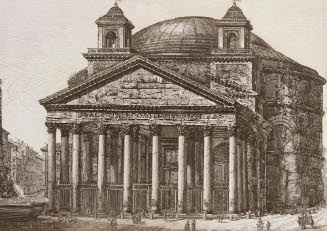 Veduta del Pantheon