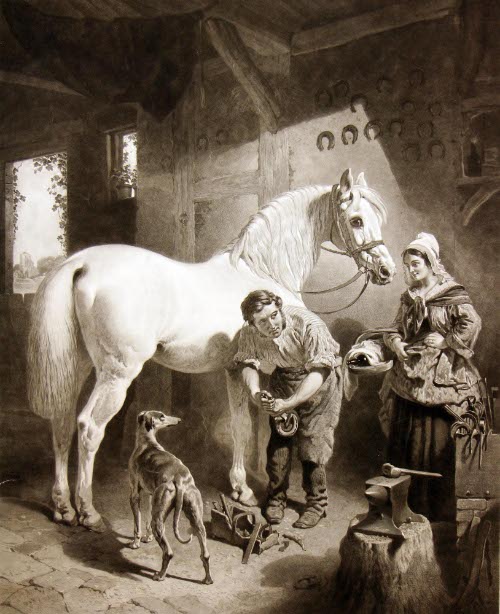 The Village Blacksmith