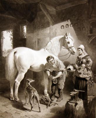 The Village Blacksmith