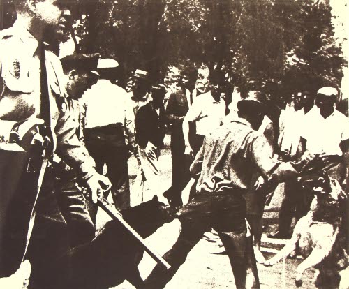 X + X (Ten Works by Ten Painters), Birmingham Race Riot