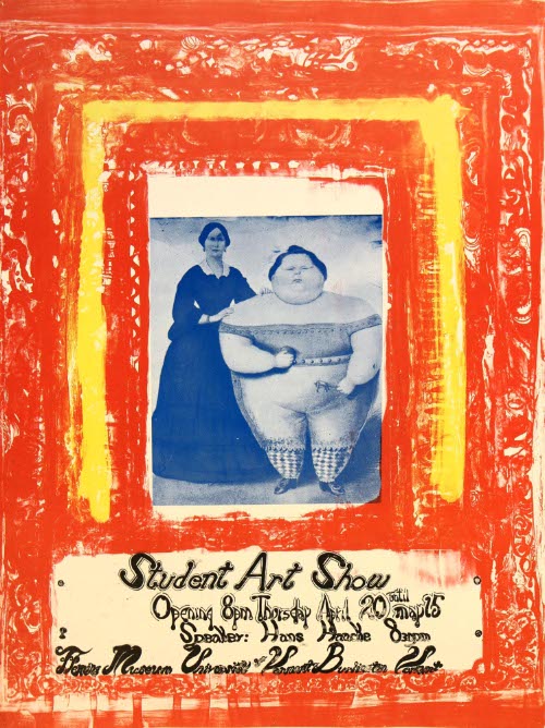 STUDENT ART POSTER--APR. 20-MAY 15