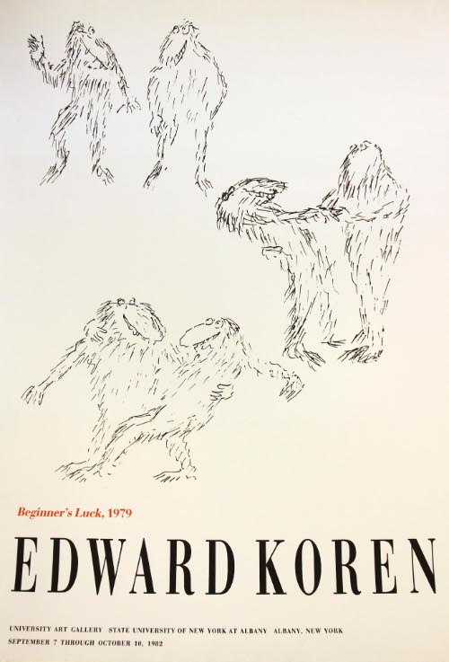 Edward Koren, Beginner's Luck poster