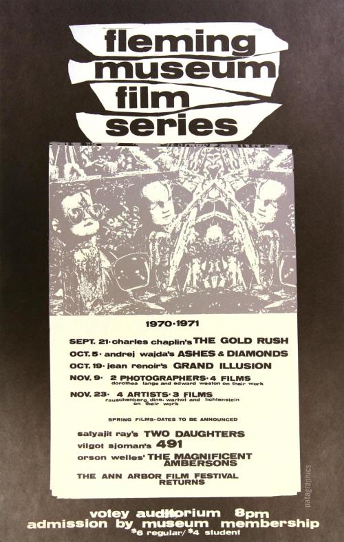 Fleming Museum Film Series poster