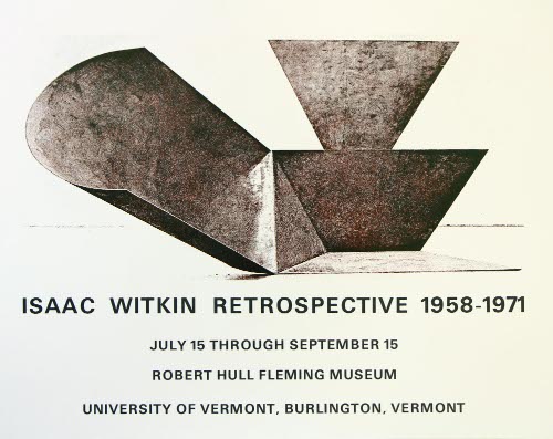 Isaac Witkin Retrospective 1958-1971