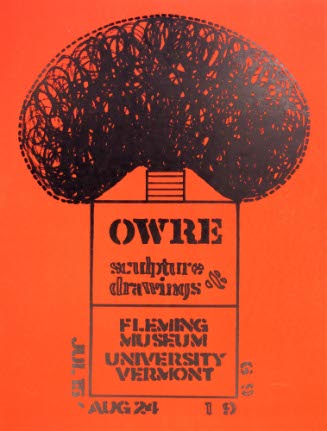 Owre Sculpture & Drawings poster