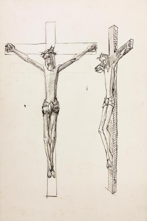 Study for Crucifixion