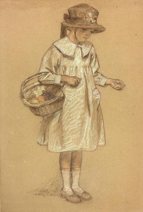 [Child with Large Hat]