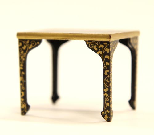 Miniature lacquered table