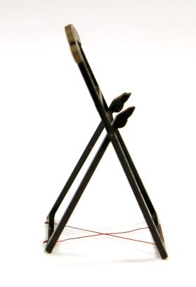 Miniature mirror stand