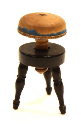 Doll piano stool