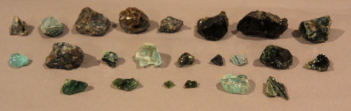 Glass pieces