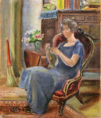 [Woman Knitting]