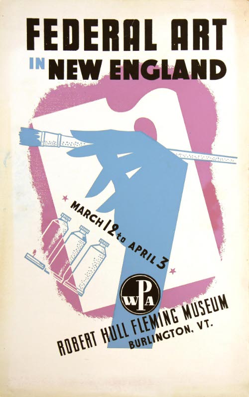 [Poster for Fleming Exhibition of WPA art]
