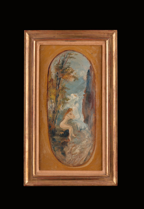 Seated Nymph by Brook