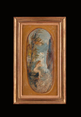 Seated Nymph by Brook