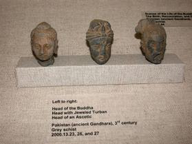 Bearded ascetic, fragment