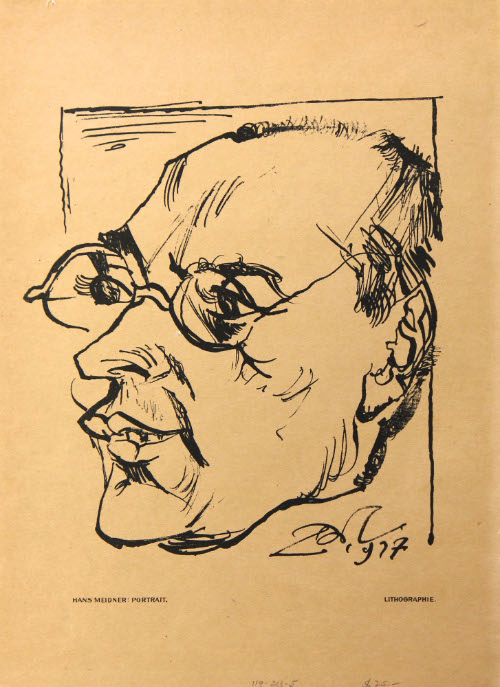 Portrait of Hans Meidner