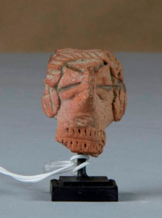 Female head, fragment