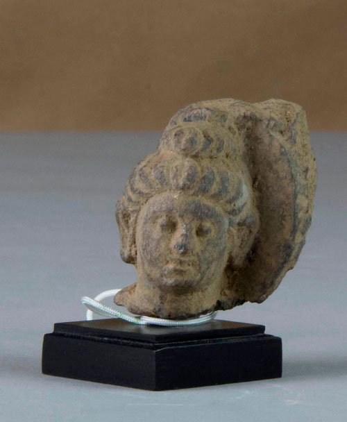 Head of Buddha, fragment
