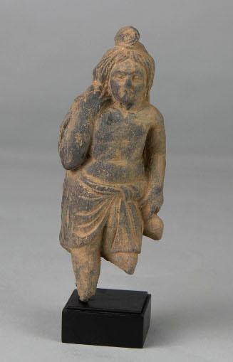 Standing male figure fragment
