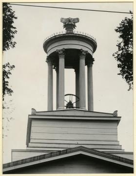 Chittendon County, First Congregational Church, 1805, detail of Belfry