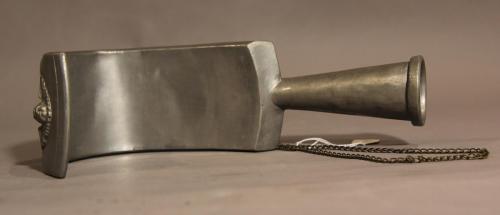Curved, hollow object