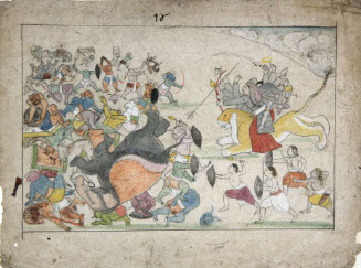 ILLUSTRATION FROM DEVI MAHATMAYA SERIES