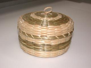 Covered basket