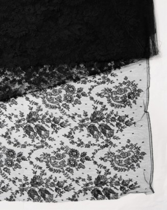 Piece of chantilly lace