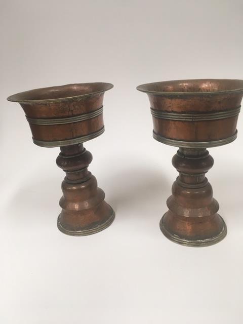 Temple butter lamp