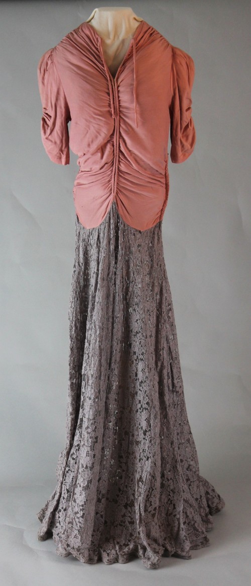 Dress and slip