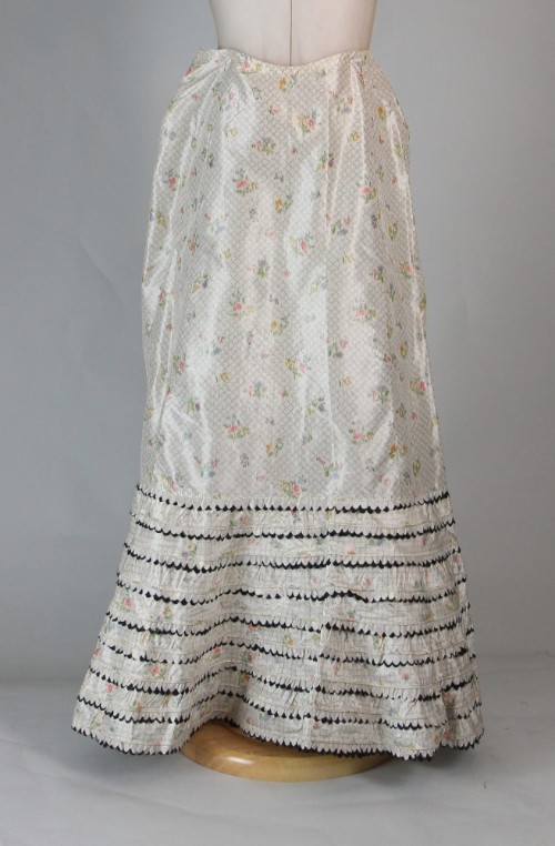 Floral petticoat