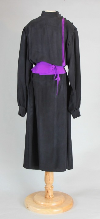 Dress with belts