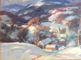 Vermont Landscape-Winter