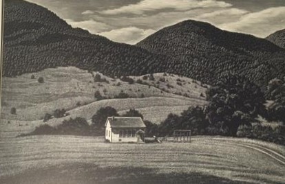 Rural Schoolhouse, Waitsfield, Vermont