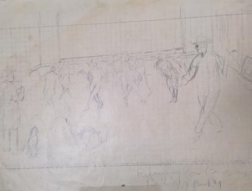 Study (Rehearsing for Penguin Ball)