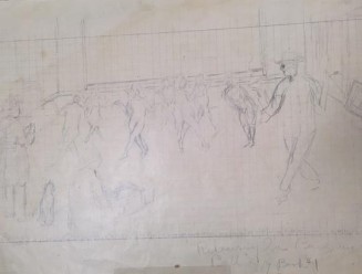 Study (Rehearsing for Penguin Ball)