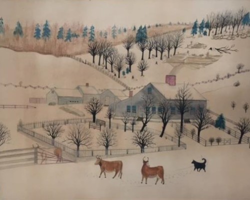 Pease Farm, Pease Mountain Road, Charlotte Vermont