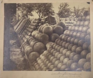 Civil War Cannon Balls, Mall, Washington, DC