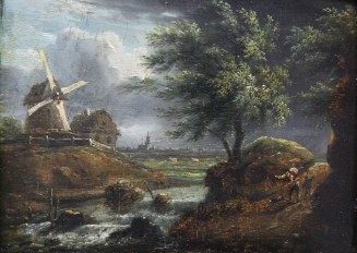 Landscape with Windmill