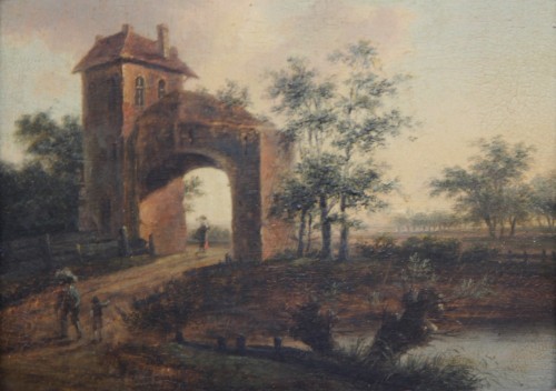 Landscape with Rustic Arch