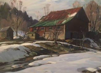 Late Winter, Townsend, Vermont